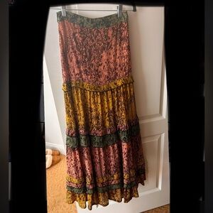 Elegant Multicolor Women's Skirt